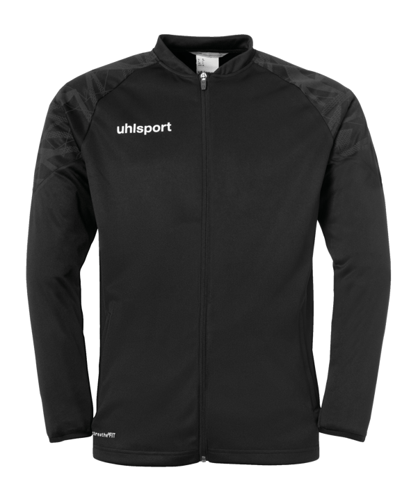 uhlsport Goal 25 Trainingsjacke Schwarz Grau F01 - schwarz
