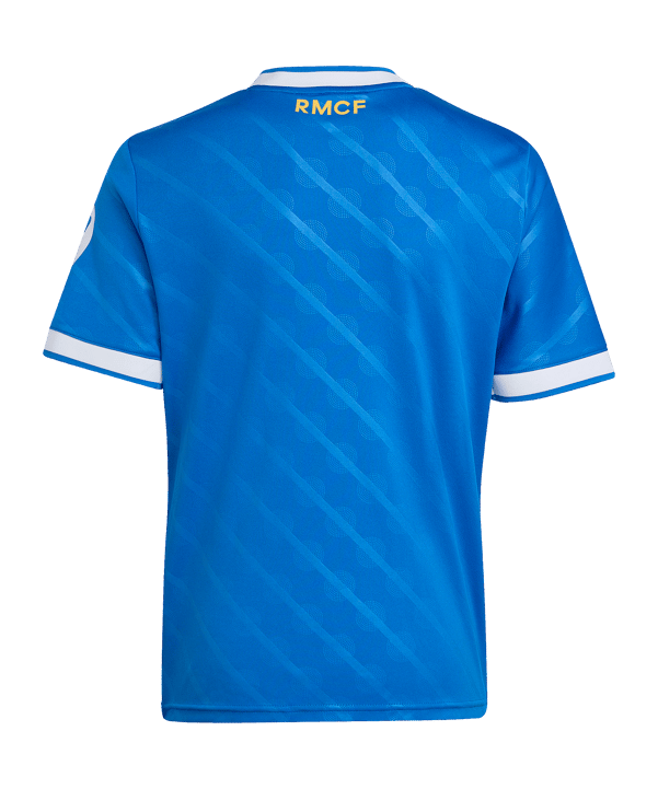adidas Real Madrid Trikot 3rd 2025/2026 Kids Blau - blau
