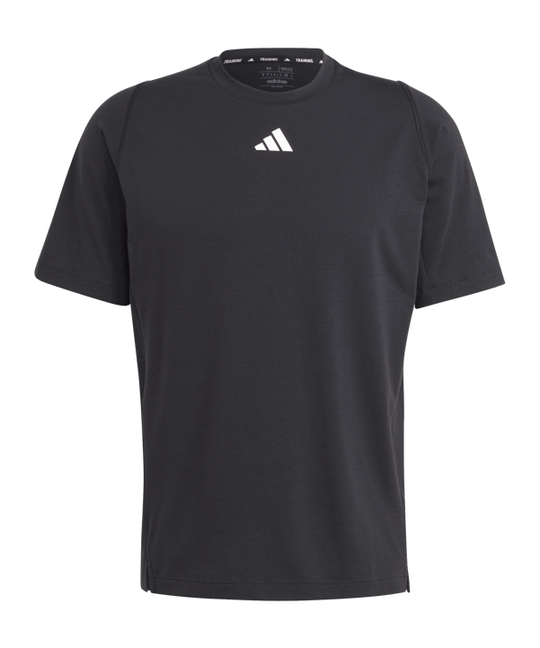 adidas 3Bar T-Shirt Schwarz Rot Blau - schwarz