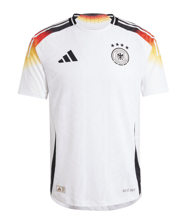 adidas DFB Deutschland Auth. Trikot Home EM 2024 Weiss - weiss
