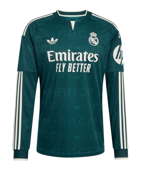 adidas Real Madrid Maillot à manches longues Away 2026/2027 Vert - vert