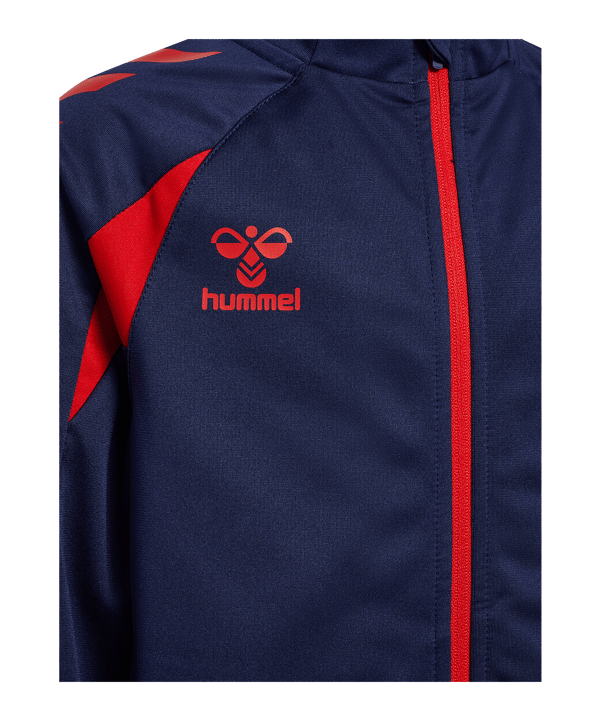 hummel Core 2.0 Track Zip Jacke Kids Blau F7276 - blau