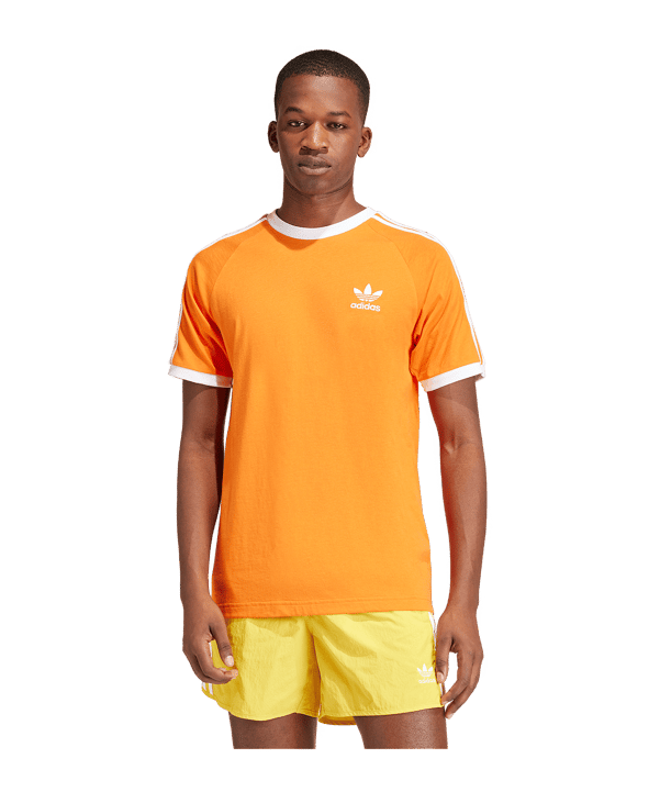 adidas Originals Adicolor 3-Stripes T-Shirt Orange - orange
