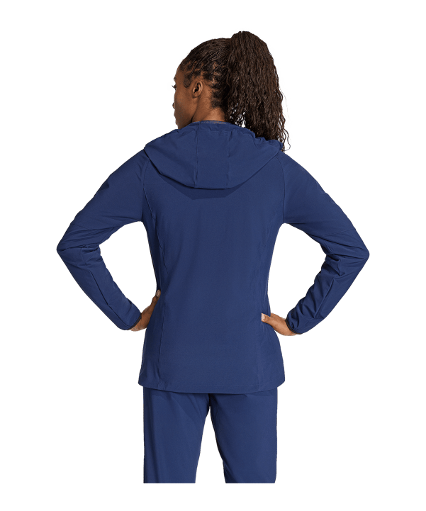 adidas Trivo Travel Windjacke Damen Blau - blau