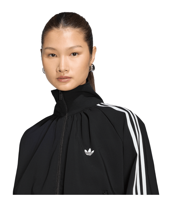 adidas Originals Blousy Oversized Giacca Donna Nero - nero
