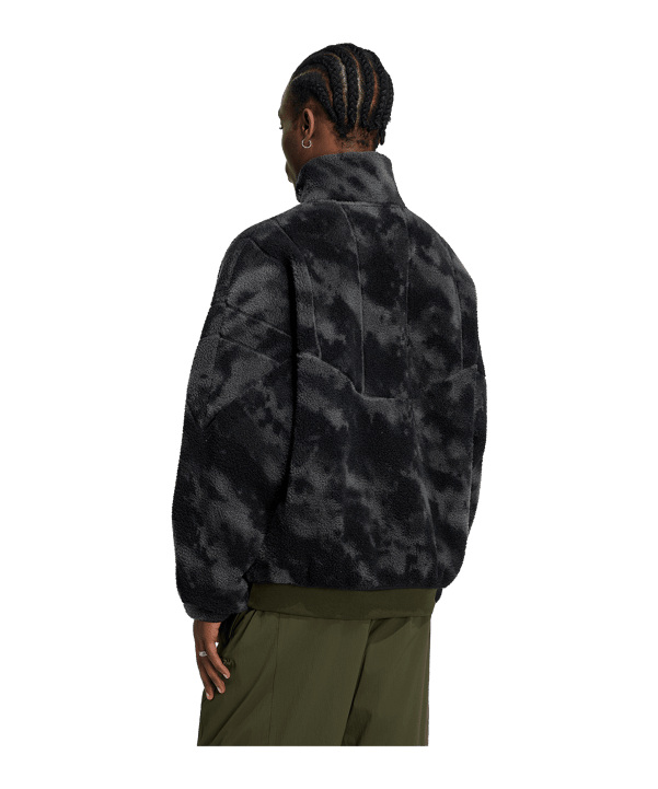 adidas Originals Camo Polarfleece Track Giacca Nero - nero