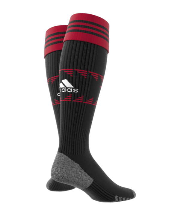 adidas Manchester United Stutzen Home 2022/2023 Schwarz - schwarz