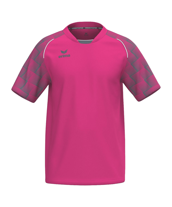 Erima Evo Star Trikot Kids Pink Grau - roze