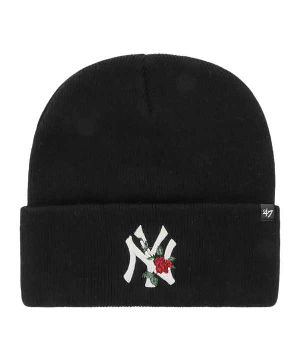 47 Brand MLB New York Yankees Thorn ’47 CUFF KNIT Beanie Noir - noir