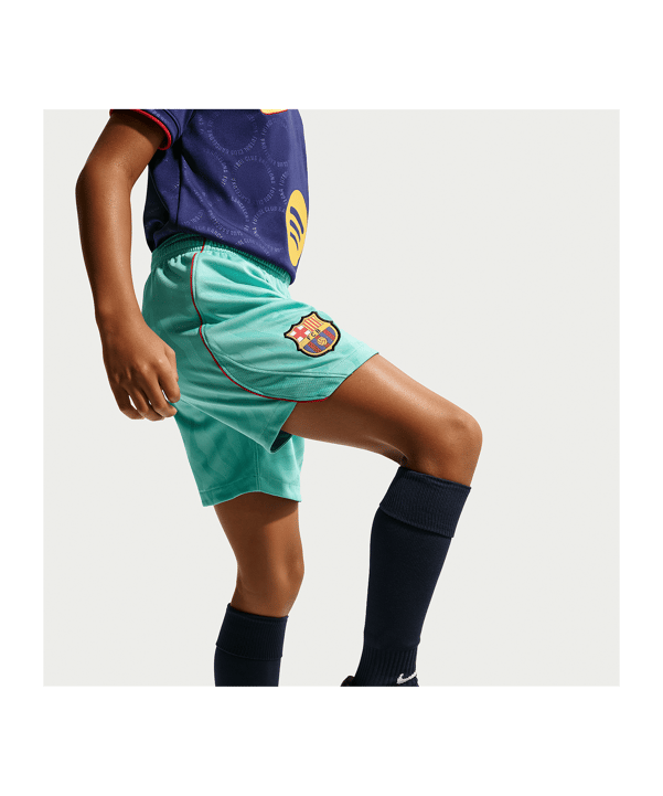 Nike FC Barcelona Short 3rd 2026/2027 Kids Grün F345