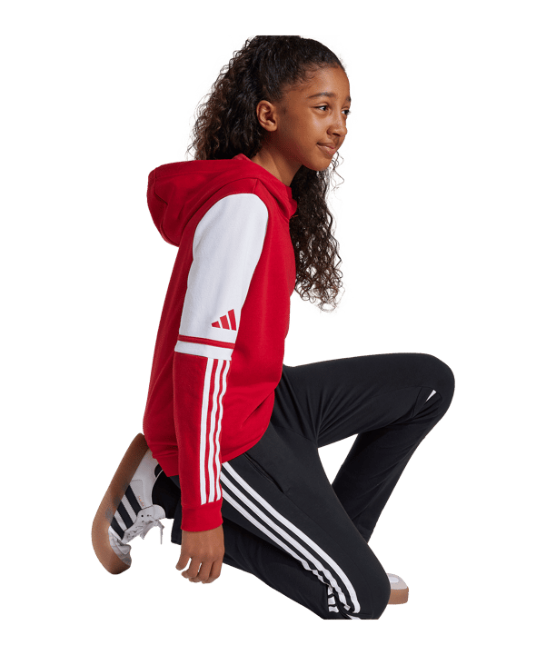 adidas Squadra 25 Hoody Kids Rot - rot