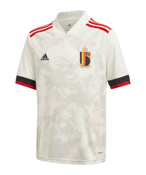adidas Belgien Trikot Away EM 2021 Kids Weiss - weiss
