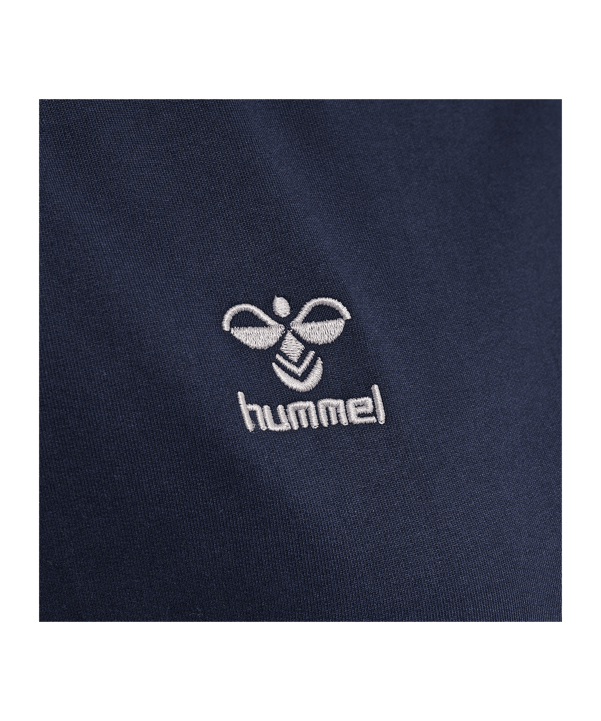 Hummel Move Grid Cotton Sweatshirt Damen Blau F7026 - blau