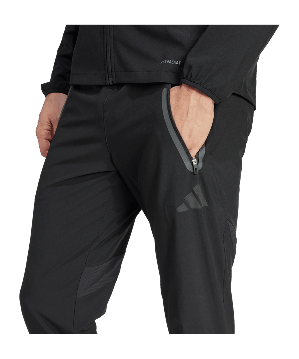 adidas Real Madrid Tiro Trainingshose Schwarz - schwarz