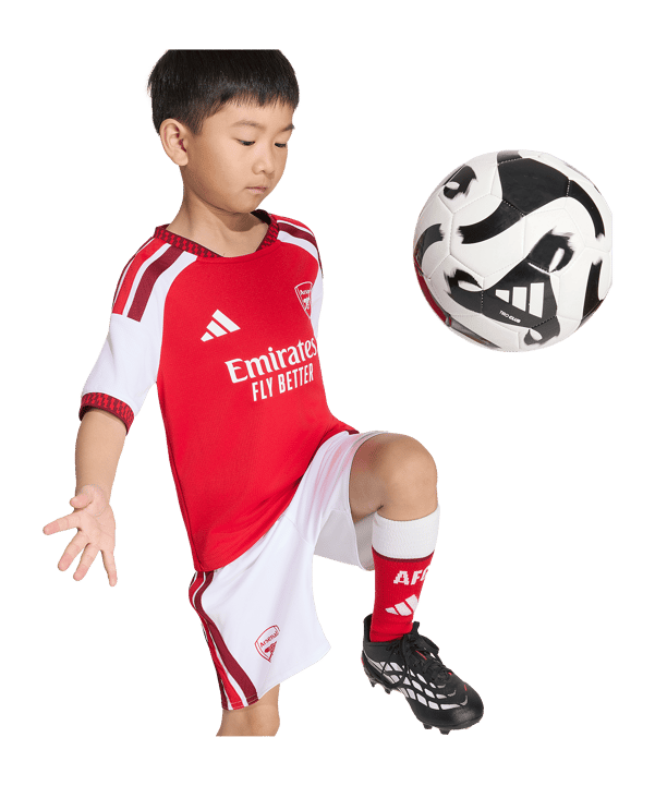 adidas FC Arsenal London Trikot Set Home 2026/2027 Kids Rot - rot