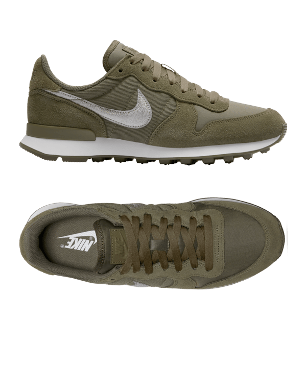 Nike Internationalist Damen Grün Weiss F200 - gruen
