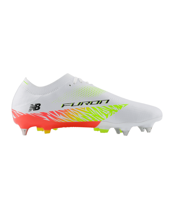 New Balance Furon Elite V8 SG Flash Point Weiss FIB8 - weiss