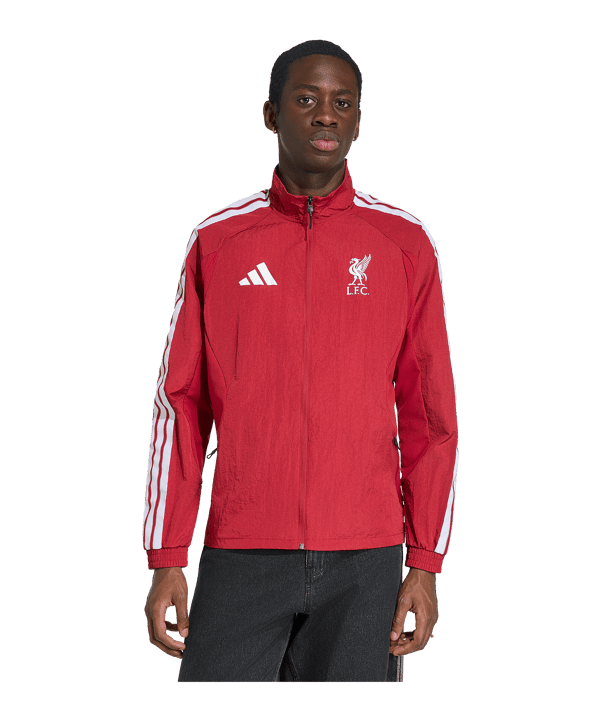 adidas FC Liverpool Anthem Jacke Rot - rot