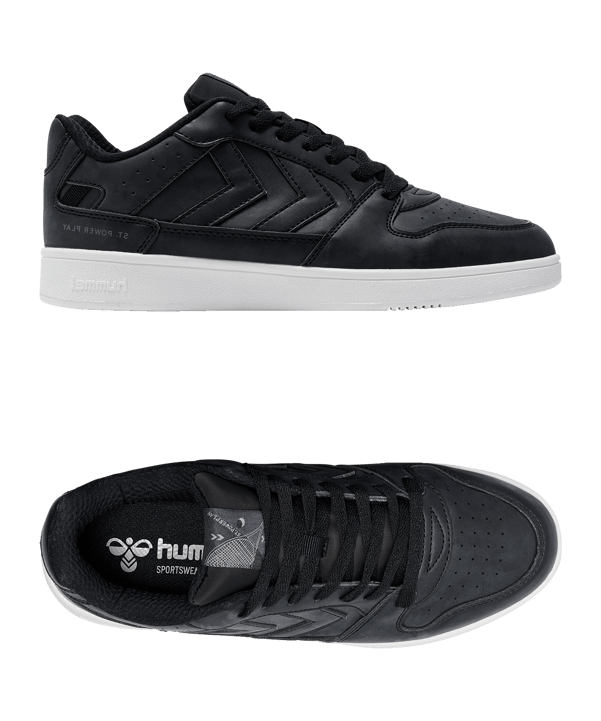 Hummel St. Power Play Sneaker Schwarz F2001 - schwarz