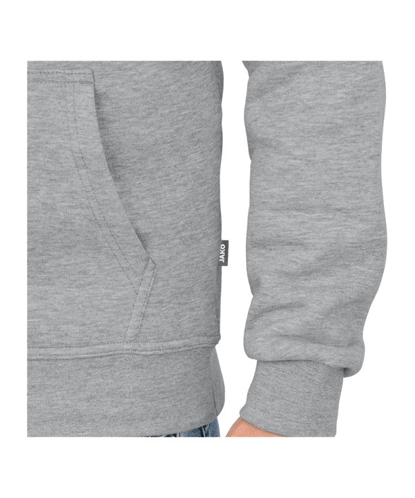 JAKO Organic Hoody Grau F520
