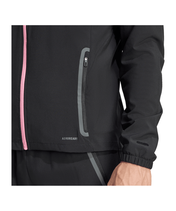 adidas Juventus Turin Vis Tech Travel Jacke Schwarz - schwarz