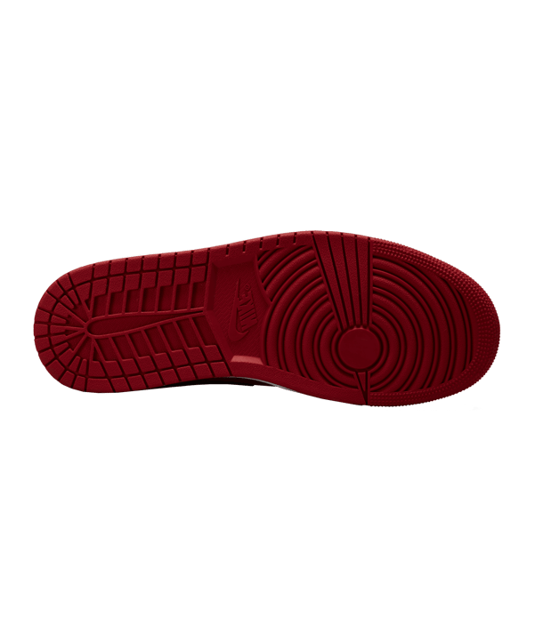 Jordan Air 1 Mid Rot Schwarz Weiss F660 - rot