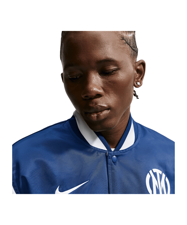 Nike Inter Mailand Satin Dugout Jacke Blau F492