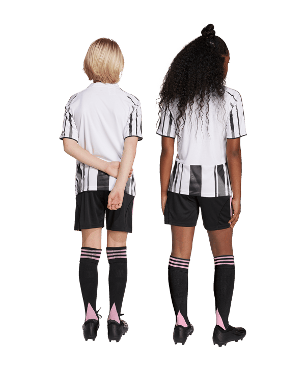 adidas Juventus Turin Short Home 2025/2026 Kids Schwarz - schwarz