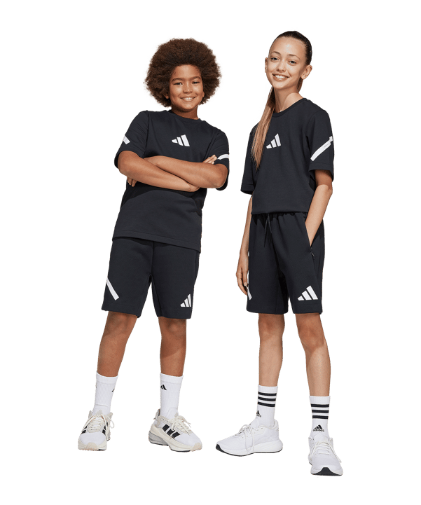 adidas Z.N.E. Short Kids Schwarz - schwarz