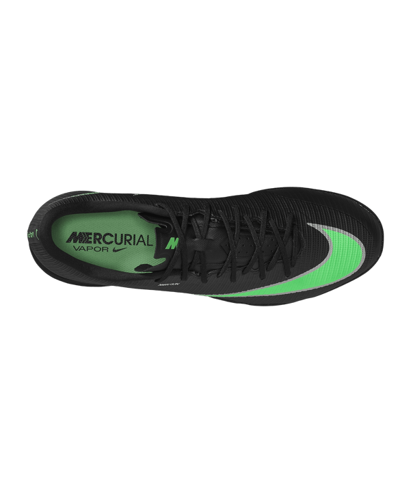 Nike Air Zoom Mercurial Vapor XVII Academy Low IN Shadow Zwart K001 - zwart