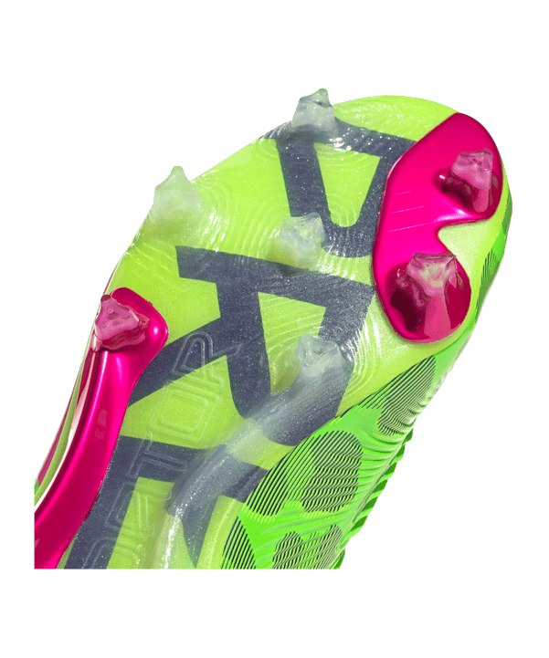 adidas Predator Elite FG Gen Pred Grün Pink Gelb - gruen