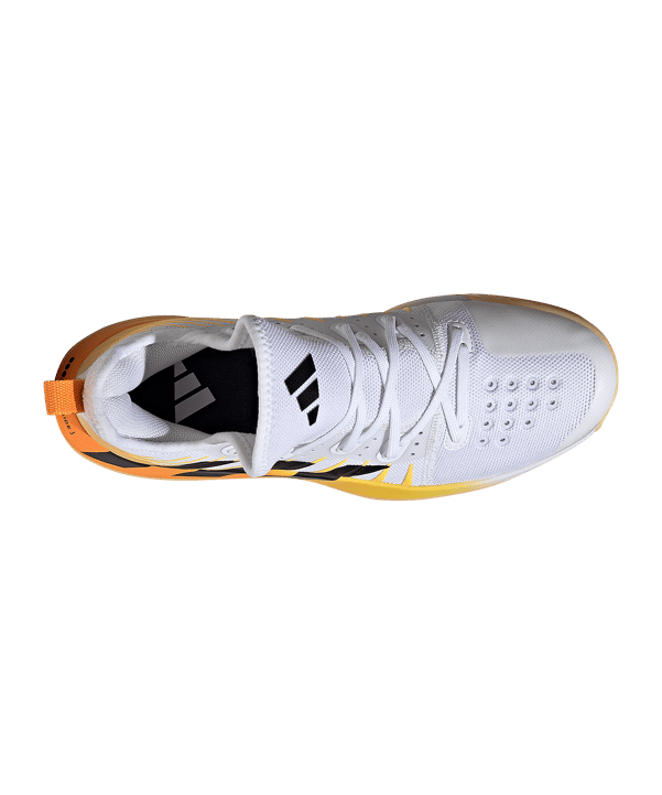 adidas Stabil Next Gen Weiss Schwarz Orange - weiss
