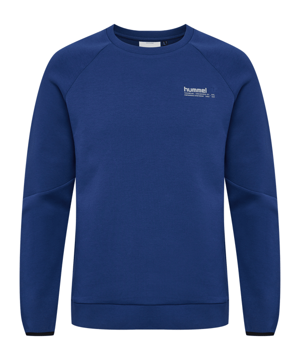 Hummel Tech Fleece Regular Sweatshirt Blau F7424 - blau