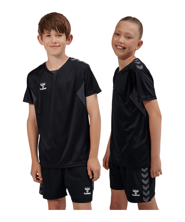 Hummel hmlAUTHENTIC PL Trikot Kids Schwarz F2001 - schwarz