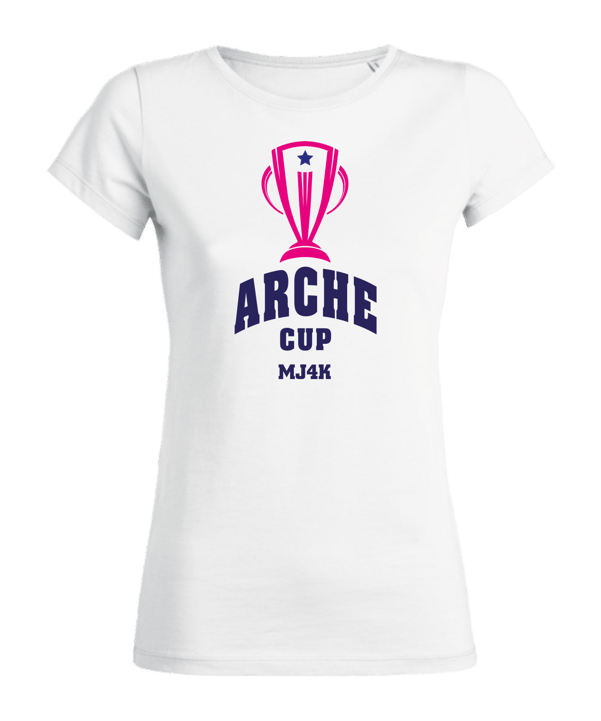 MJ4K T-Shirt Damen Arche Cup Weiss - weiss