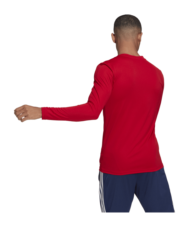 adidas Team Base Top langarm Rot - rot