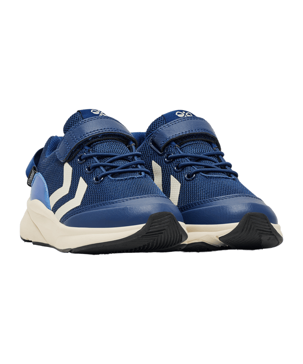 Hummel Reach 250 Recycled Tex Sneaker Kids Blau F7017 - blau