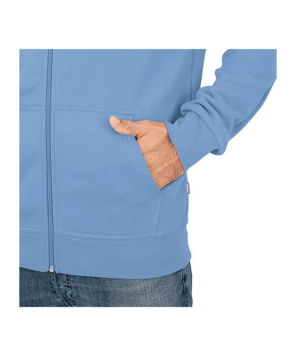 JAKO Jas met capuchon Blauw K460 - blauw
