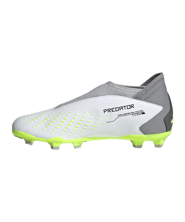 adidas Predator Accuracy.3 LL FG Crazyrush Kids Weis Schwarz Gelb - weiss