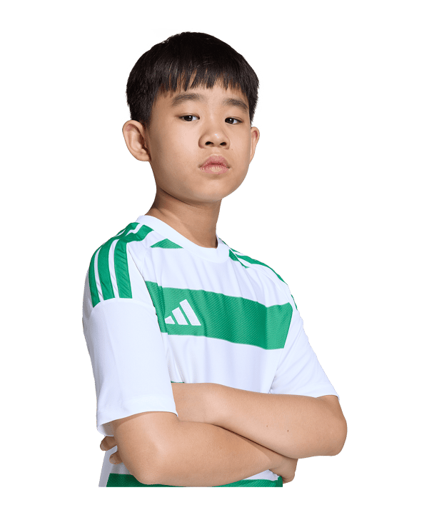 adidas Hooped 26 Trikot Kids Weiß - weiss