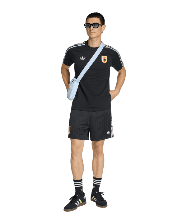 adidas JFA Japan Originals Short Schwarz - schwarz