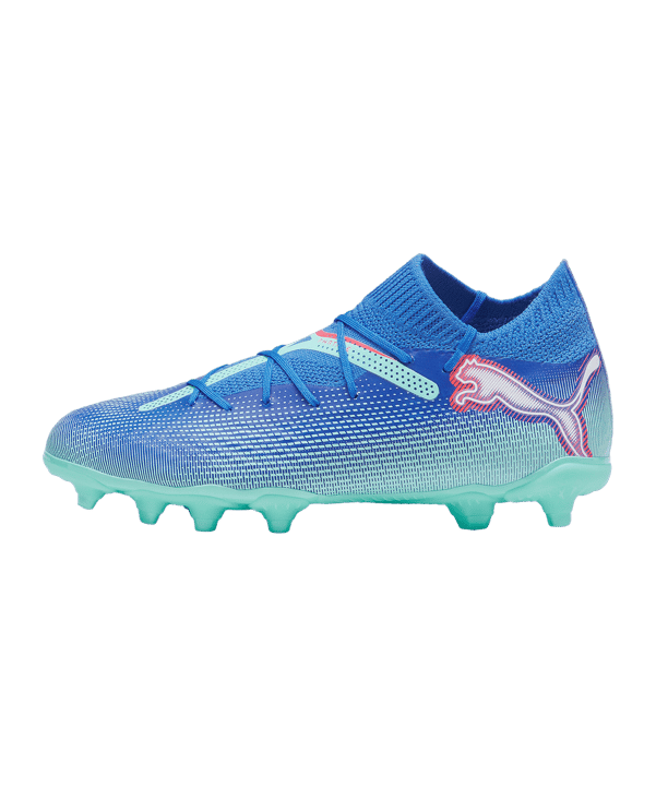 PUMA FUTURE 7 Pro FG/AG Formula Jr Kids Blau Weiss F01 - blau