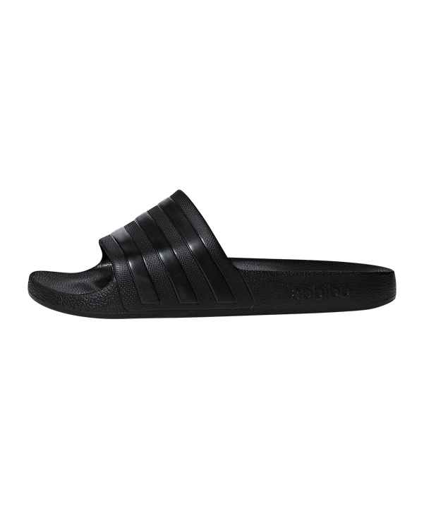 adidas Adilette Aqua Badelatsche Schwarz - schwarz