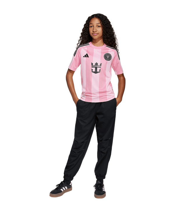 adidas Inter Miami Trikot Home 2025 Mess Kids Pink - rosa