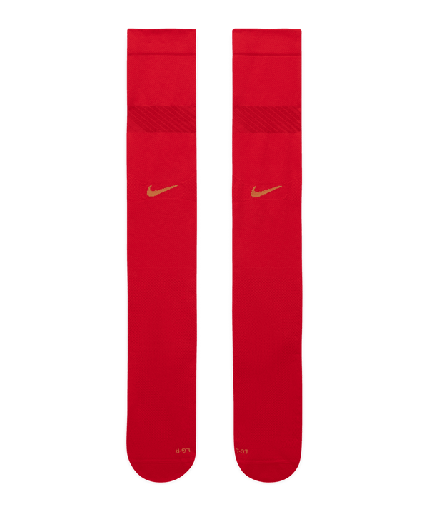 Nike FFF Frankreich Strumpfstutzen Home WM 2026 Rot F657 - rot