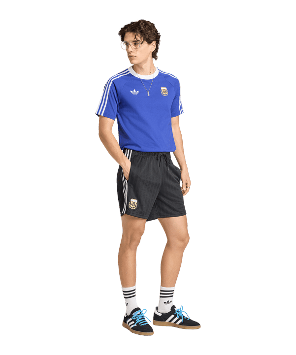 adidas AFA Argentinien Originals T-Shirt Blau - blau