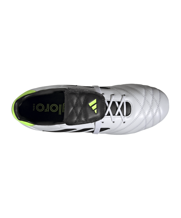 adidas COPA Gloro FG Weiss Schwarz Gelb - weiss