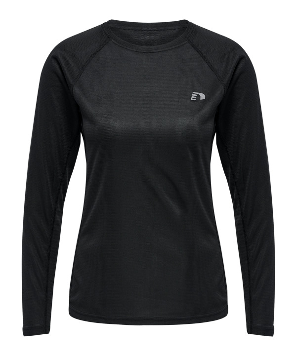 Newline Core Shirt langarm Running Damen F2001 - schwarz