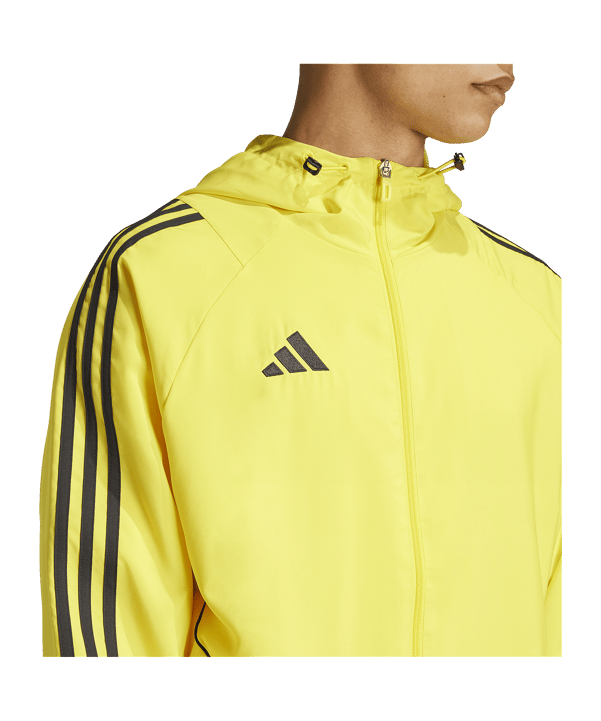 adidas Tiro 24 Windbreaker Gelb Weiss Schwarz - gelb
