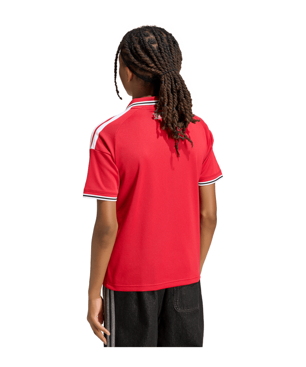 adidas Manchester United Trikot Home 2026/2027 Kids Rot - rot